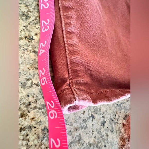 WIT & WISDOM ‘ab'solution High Waist Ankle Skinny Pants Burnt Henna Size 6 EUC - Picture 7 of 11